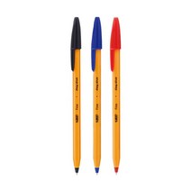 BIC 오렌지 볼펜 0.7mm 12개입, 파랑