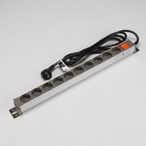 천지몰 알루미늄멀티코드 고용량 스위치멀티탭 10구 2.5M 16A 동양 멀티탭 전선형, 1개, 0cm