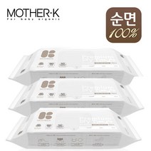 마더케이 신생아용 프리미엄 순면 건티슈, 40매, 3팩