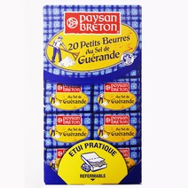 [치즈몰] 빼이장브레통 빼띠 천일염게랑드 버터포션 200g (10gx20개) (파랑), 10g, 20개