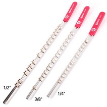 12P 소켓꽂이 렌치 복스 복스알 소켓 복스다마 작업공구 공구 소켓함 소켓케이스 분실방지 정리 수납 산업용품, 옵션02 15P 소켓꽂이 NO.010154(손잡이) 1/2