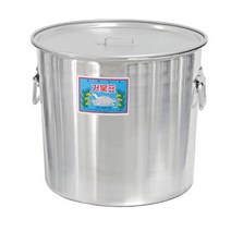 알루미늄용기 식깡 높은위생용기 육수통 스탁팟 들통 찜통, 1개, 30G/L(600x515)