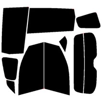 로톰 올란도 측후면 썬팅필름, 일반-5(진함), 올란도 (11년~18년), 한국GM