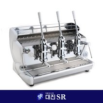 이쪼 수동커피머신 3그룹, 실버