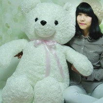 곰인형 예쁜사랑을전하는러브리빅베어 대형국산곰 인형, 러블리[아이보리], 슈퍼