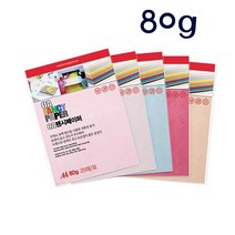 두성 A4 칼라OA팬시페이퍼 80g 25매포장, 25매입, 56 메론색