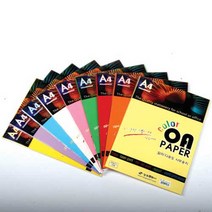 상우 A4 칼라OA용지 칼라복사지 80g S시리즈, 25매입, S45 라벤더색