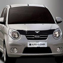 오토크로바 뉴모닝(08~10)엠블렘 후드가드 블랙 D568