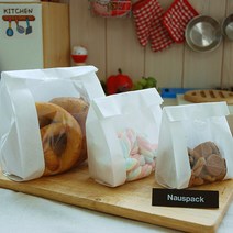 나우스팩 무지 화이트 창봉투 (100장) - 4가지 사이즈, 150L0003A 무지 W 창봉투 대(180x270x100) 100장