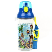 스케이터 토이스토리 클리어 보틀, 혼합 색상, 480ml