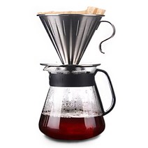 THE소울빈 홈카페 스텐필터 핸드드립 커피세트 반영구필터, 스텐드립세트102SD, 1개