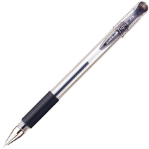 유니 시그노 볼펜 0.28mm(캡식)/UM-151-28, 블랙