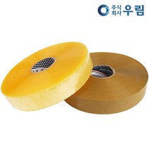 국내산 기계중포장 950M(투명)5롤-1BOX 기계테이프 자동테이프, 1box