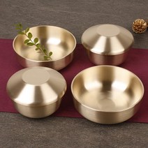 명성유기 방짜유기 옥식기 2인조세트(수저제외), 1p