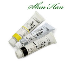 [신한] 한국화채색 20ml 낱색 색상선택 - 동양화물감 신한물감, 323 선황