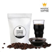 미스틱커피 원두커피 케냐AA, 홀빈(분쇄안함), 500g