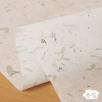 한결한지 한지벽지 수제벽지 수제한지 벽지 한지 전통한지, 08.상록수지01.흰색, 6매