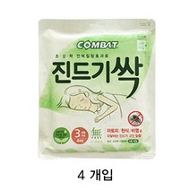 헨켈 컴배트 진드기싹 매트 4입, 4개입