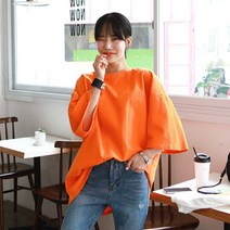 갠소 크레용 쭈리 박시 반팔티 긴팔 티셔츠