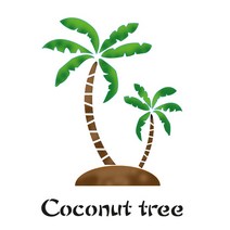 대문닷컴 [대문닷컴] 스텐실도안(ST-2034)야자수