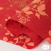 한결한지 전통한지 한지 다양한지, 12.생엽지, 01.빨간색