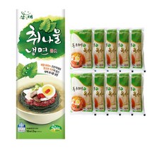 산채취나물 동치미육수 물냉면 10인분, 단품