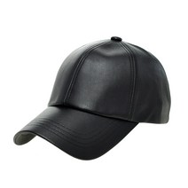 [플릭앤플록]GTC17.심플 인조가죽 커플 볼캡 야구모자