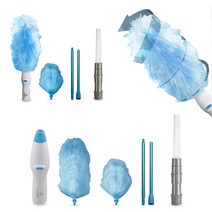 전동 먼지털이 먼지떨이/먼지솔/청소솔/청소브러쉬, 먼지사냥 올킬 1세트