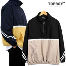 탑보이 하프 이선 오버핏 아노락 자켓 (NS505)