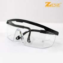 제스트 기능성 보안경 (무색-투명) Z-KC001 안전안경 투명안경 클린 보호안경 작업안경, 1개