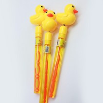 아이러브덕 오리 비누방울스틱 버블장난감 오감 촉감놀이, 랜덤발송