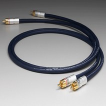 오디오 플러스 인터커넥트 케이블 언밸런스 RCA JNR-650M-BL, 0.5m