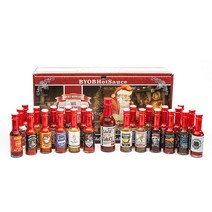[BYOBHotSauce] 2019 어드벤트 캘린더 산타 핫소스 어드벤트 캘린더 선물세트 25종