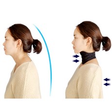 통증 근본원인해결 목보호대 경추보호대 바른자세 교정, 1개