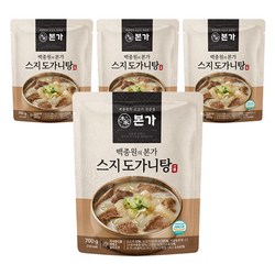 TBK 백종원의 본가 스지 도가니탕, 4개, 700g