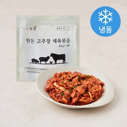 [로켓프레시] 오늘차림 한돈 고추장 제육볶음 4개입 (냉동), 800g, 1개