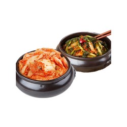 [제주 용암해수]  맛김치1kg + 열무김치 1kg (국내산 100%)