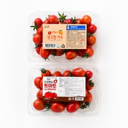 고당도 스테비아 방울토마토 레드 토망고, 1개, 토망고 500g 4팩