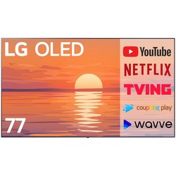 LG전자 77인치 194cm 올레드 에보 evo UHD 4K TV OLED77C3 120hz 홈시네마 게이밍모드, 고객직접설치, 스탠드형, OLED77C3, 77인치(194cm)