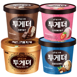 빙그레 투게더 4종 4개입 골라담기, 4개, 710ml