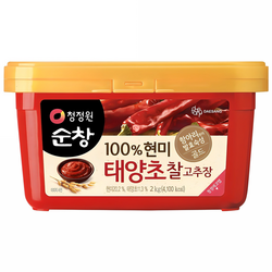 청정원순창 100% 현미 태양초 찰고추장