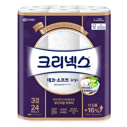 크리넥스 데코 앤 소프트 수딩플러스: 고급 롤 화장지의 모든 것