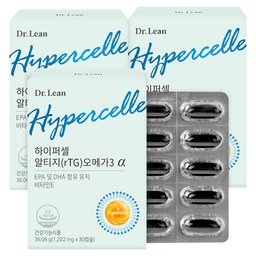 닥터린 하이퍼셀 알티지 오메가3 알파, 건강한 삶을 위한 최적의 선택