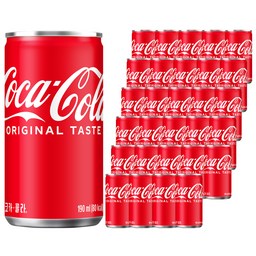 코카콜라 오리지널, 진정한 탄산의 맛을 느껴보세요!