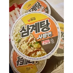 농심 삼계탕 사발면 85g