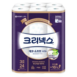 크리넥스 데코 앤 소프트 수딩플러스, 당신의 생활을 한층 더 부드럽게!