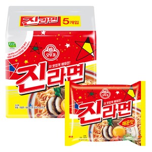 오뚜기 진라면 매운맛 120g