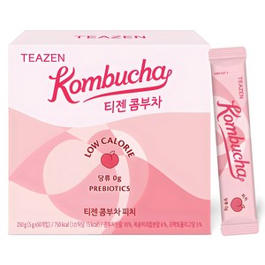 티젠 콤부차 피치, 5g, 50개입, 1세트