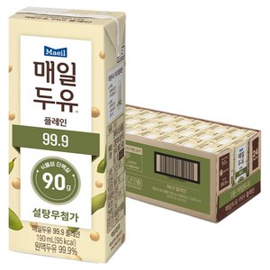 매일두유 99.9 플레인