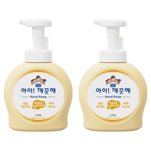 아이깨끗해 항균 폼 핸드솝 순 보송보송 파우더향